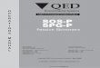 0. PASSIVE SK Cover Page REV 4 - QED … · The equipment in this manual is protected under U.S. and foreign patents issued and pending: U.S. Patents: Selective Oil Skimmer (SOS)