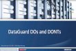DataGuard DOs and DONTs - doag.org · Experts for database solutions. DataGuard DOs and DONTs Marco Mischke, 21.12.2017 –DOAG Regio Nürnberg