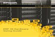 ERP 10 Hardware Sizing Guide - static.spiceworks.com · ERP 10 – Hardware sizing guide (up to 50 user load) ... Welcome to the Epicor ERP 10 Hardware Sizing Guide. The goal of this