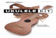 UKULELE KIT - stewmac.com · 4 stewmac .com. The first step is gluing the top and back braces . The back has three braces . The number of top braces depends on the model of your ukulele:
