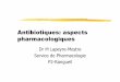 aspects pharmacologiques - .Service de Pharmacologie P2-Rangueil! Lactamines Structure commune !