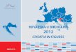 CROATIA IN FIGURES - Croatian Bureau of Statistics · CROATIA IN FIGURES 2012 HRVATSKA U BROJKAMA Zagreb, ... MIGs 2009 Main Industrial Groupings by Intended Use ... muškarci 6,4