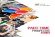 part-time - Study at Hull College · HSAD Hull School of Art & Design Var Variousplease , call or f orinfmation 2 HULL COLLEGE | part-time PROSPECTUS2017-18 HULL COLLEGE | part-time