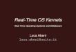 Real-Time OS Kernels - DISI, University of abeni/RTOS/   Real-Time OS Kernels Real Time