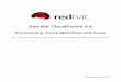 Red Hat CloudForms 4 · Provisioning, workload management, ... cloudforms-docs@redhat.com. Legal Notice ... PROVISIONING REQUEST APPROVAL METHODS 3.2