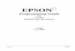 For 4 Color EPSON Ink Jet Printer - epsondevelopers.com · This section of this handbook will provide a technical overview of Epson L1300/ET-14000 to facilitate driver development