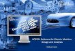 SPEED: Software for Electric Machine Design and Analysis · The leading design software for electric machines Detailed analysis with finite-element links or finite-embedded solver
