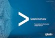 Splunk Overviewsplunk402.com/wp-content/uploads/2015/01/AITP.pdf · Agenda • What is Splunk? • What is Machine Data? • Splunk’s Interface • Troubleshooting with Splunk •