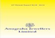 Anugraha Jewellers Limited - Bombay Stock Exchange · 2 Anugraha Jewellers Limited 19th Annual Report Notice is hereby given that the 19th Annual General Meeting of the members of