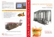 COMPLETE JUICES PROCESS PLANTS€¦ · COMPLETE JUICES PROCESS ... Fruit concentrate or puree loading will be executed through a specific pump employed to empty raw ... REDA JUICES