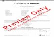 CONCERT BAND Grade 3 Christmas Winds - Alfred … · This medley for concert band includes five of these instantly recognizable tunes ... Christmas Winds may also be used to accompany