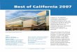 Best of California 2007 - ACGOV.org | Alameda … · Best of California 2007 1 California Construction 12/2007 A panel of 10 contractor, architecture, developer and ... by a 300-ft