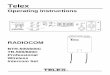 Telex - PDF.TEXTFILES.COMpdf.textfiles.com/manuals/STARINMANUALS/Telex Intercom/Manuals... · Beltpack Light - ting to base station ... Figure 2 Headset Wiring 19. Talk Switch 