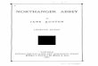 Northanger Abbey - online.hillsdale.edu · Title: Northanger Abbey Author: Jane Austen Created Date: 3/14/2018 4:34:42 PM