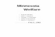 Minnesota Welfaremn.gov/mnddc/past/pdf/60s/62/62-DPW-MNW.pdf · 40. Let's Look at a Book ... provided a Minnesota Welfare credit line is published ... sons or piano lessons. This