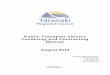Public Transport Service Tendering and Contracting Manual ... · Public Transport Service Tendering and Contracting Manual . August 2014 . Taranaki Regional Council . ... Annual business