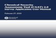 Chemical Security Assessment Tool (CSAT) 2 - dhs.gov · This document is the user manual for the Chemical Facility Anti-Terrorism Standards (CFATS) Chemical Security Assessment Tool