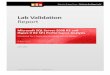 Lab Validation Report - Lab Validation Microsoft...  Lab Validation Report . Microsoft SQL Server