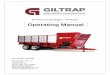 Operating Manual - giltrapag.co.nz · HYDRAULIC TROUBLESHOOTING GUIDE – SIDE DELIVERY MODELS..... 14 HYDRAULIC TROUBLESHOOTING GUIDE – CENTRE FEED MODELS ... the Seller but does