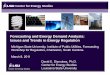 Forecasting and Energy Demand Analysis: Issues and Trends ... · Center for Energy Studies. David E. Dismukes, Ph.D. Center for Energy Studies. Louisiana State University. Forecasting