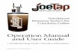 Operation Manual and User Guide - JoeTapjoetap.com/.../07/JoeTap-Manual-and-User-Guide.pdf · IMPORTANT SAFEGUARDS Follow these basic safety precautions when using electrical appli-ances,