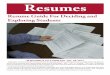 Resumes - unf.edu Writing... · In the “olden days” the chronological resume was the format most commonly used. This format lists your educational and work experience in reverse