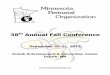 th Annual Fall Conference - u.b5z.netu.b5z.net/i/u/10186768/f/2012brochure.pdf · 38th Annual Fall Conference ... B3. Preventing Prenatal ... Schedule, based on your registration