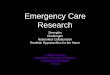 Emergency Care Research - Feinberg School of Medicine€¦ · professional or student) conducting research obtains ... Infarction Using CT (ROMICAT) NIH - NHLBI Cardiology (Mikati)