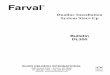 Farval - Bijur Delimon · Farval ® DC1-1 SECTION DC ... Pump Gear Housing (CS1000, CS2000, DC41 and DC42 only): Before starting pump, fill gear housing to level shown in the 