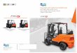 R Pneumatic and Cushion Tire Forklift Trucks - … · Doosan forklifts are designed to keep your operation and operators running at peak efficiency. Enhanced comfort features prevent