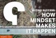 SEIZING SUCCESS: HOW MINDSET MAKES TI … · • Your mindset is crafted by your strong beliefs: Your values, convictions, and suppositions. ... You will notice that as you continue