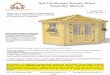 PEN99 Assembly Manual - costco.ca · 9x9 Penthouse Garden Shed Assembly Manual Some of the safety and usage measures you may wish to consider include:-snow load …