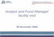 Analyst and Fund Manager facility visit/media/Files/A/Anglo-American-Platinum/... · Analyst and Fund Manager facility visit 09 November 2006. 2 Potgietersrust Platinums Ltd Agenda