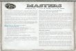 Player Responsibilities - Privateer Pressfiles.privateerpress.com/op/2016/MastersRules2016.pdf · pre-approved by Privateer Press, and only approved tournaments ... Players can use