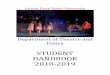 STUDENT HANDBOOK 2018-2019 - apsu. · PDF file8/27/2018 · Dance STUDENT HANDBOOK 2018-2019 . TABLE OF CONTENTS Faculty and Staff Contact Information Full-time Faculty Adjunct Faculty