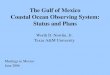 The Gulf of Mexico Coastal Ocean Observing System: Status ...gcoos.tamu.edu/meetingreports/2006_Jun/documents/Nowlin1.pdf · The Gulf of Mexico! Coastal Ocean Observing System:! Status