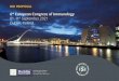 6th European Congress of Immunology 8th -11th … · Prof Ed Lavelle, Irish Society for Immunology President ... Hosting the European Congress of Immunology in Ireland in 2021 will
