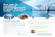 Are you in control of microorganisms in your drinking ... · Are you in control of microorganisms in your drinking water system? Identify, address and validate microbiological control