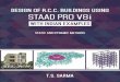 Sample Copy. Not for Distribution. · i Design of R.C.C. Buildings using Staad Pro V8i with Indian Examples Sample Copy. Not for Distribution