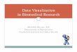 Data Visualization in Biomedical Research - WebHomebiostat.mc.vanderbilt.edu/wiki/pub/Main/BlevinsMSCI/Data... · Data Visualization in Biomedical Research Meridith Blevins, MS Department