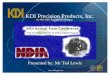 KDI Precision Products, Inc. - Defense Technical … Precision Products, Inc. Performing Organization Report Number Sponsoring/Monitoring Agency Name(s) and Address(es) NDIA (National