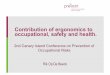 Contribution of ergonomics to occupational, safety and .Contribution of ergonomics to occupational,