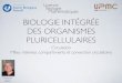 BIOLOGIE INTÉGRÉE DES ORGANISMES …application.sb-roscoff.fr/download/fr2424/enseignement/lbm/LBM2... · R = constante des gaz parfaits ... LES COMPARTIMENTS LIQUIDIENS DES ANIMAUX