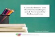 Guidelines on Relationships and Sexuality Education · Guidelines on Relationships and Sexuality Education In the Revised Primary School Curriculum, published by the Department of