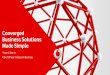 Converged Business Solutions Made Simple - Vodacom Group · Converged Business Solutions Made Simple Vuyani Jarana ... Smart metering Management Connected cars eHealth ... Consumer