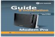 modem pro guide install 0912 web-New - OVH Télécom · B Raccordement d’un téléphone1 IP au modem Branchement d’un téléphone de type IP sur le modem. Branchez votre téléphone,