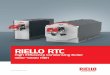 RIELLO .RIELLO RTC High Efficiency Condensing Boiler. POWER RANGE RTC 3000 - RTC 6000 RTC 8000