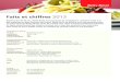 Faits et chiffres 2013 - backwelt.bettybossi.ch · ... de la simple recette au livre de cuisine ... la cuisine sans gluten et le calcul de la valeur nutritive ... banque de recettes