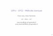 L3Pro - LPG2 - Méthodes sismiqueschamilo1.grenet.fr/ujf/courses/LPROPPRS/document/FTUE302/Sismiqu… · I Sismique r efraction (bas ee sur les ondes coniques, temps de parcours suivant