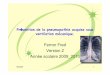 Prévention de la pneumopathie acquise sous ventilation ... · PDF file15/09/09 1 Prévention de la pneumopathie acquise sous ventilation mécanique. Ferron Fred Version 2 Année scolaire